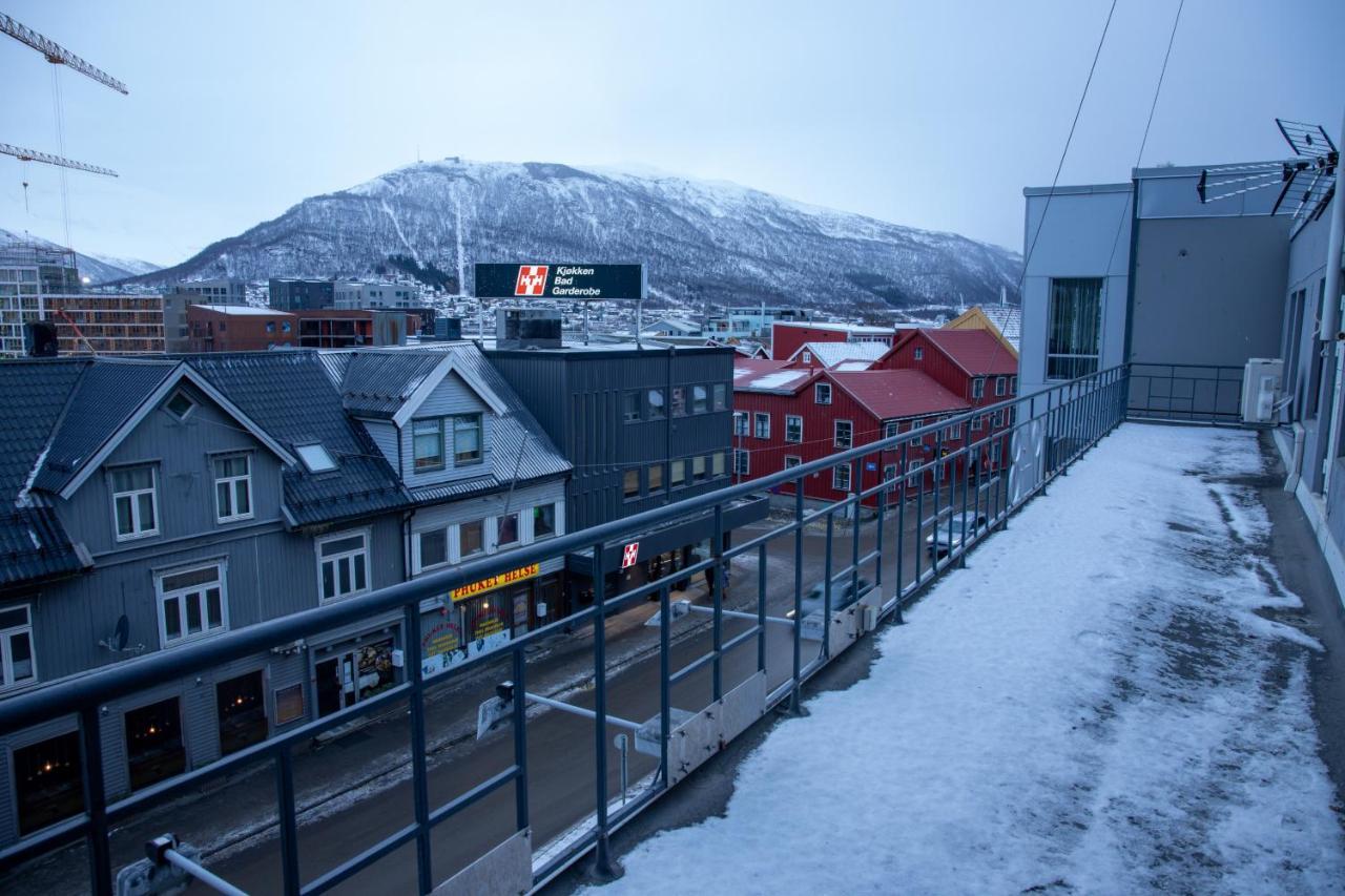 ترومسو Toppleilighet Med Utsikt I Sentrum Nord المظهر الخارجي الصورة